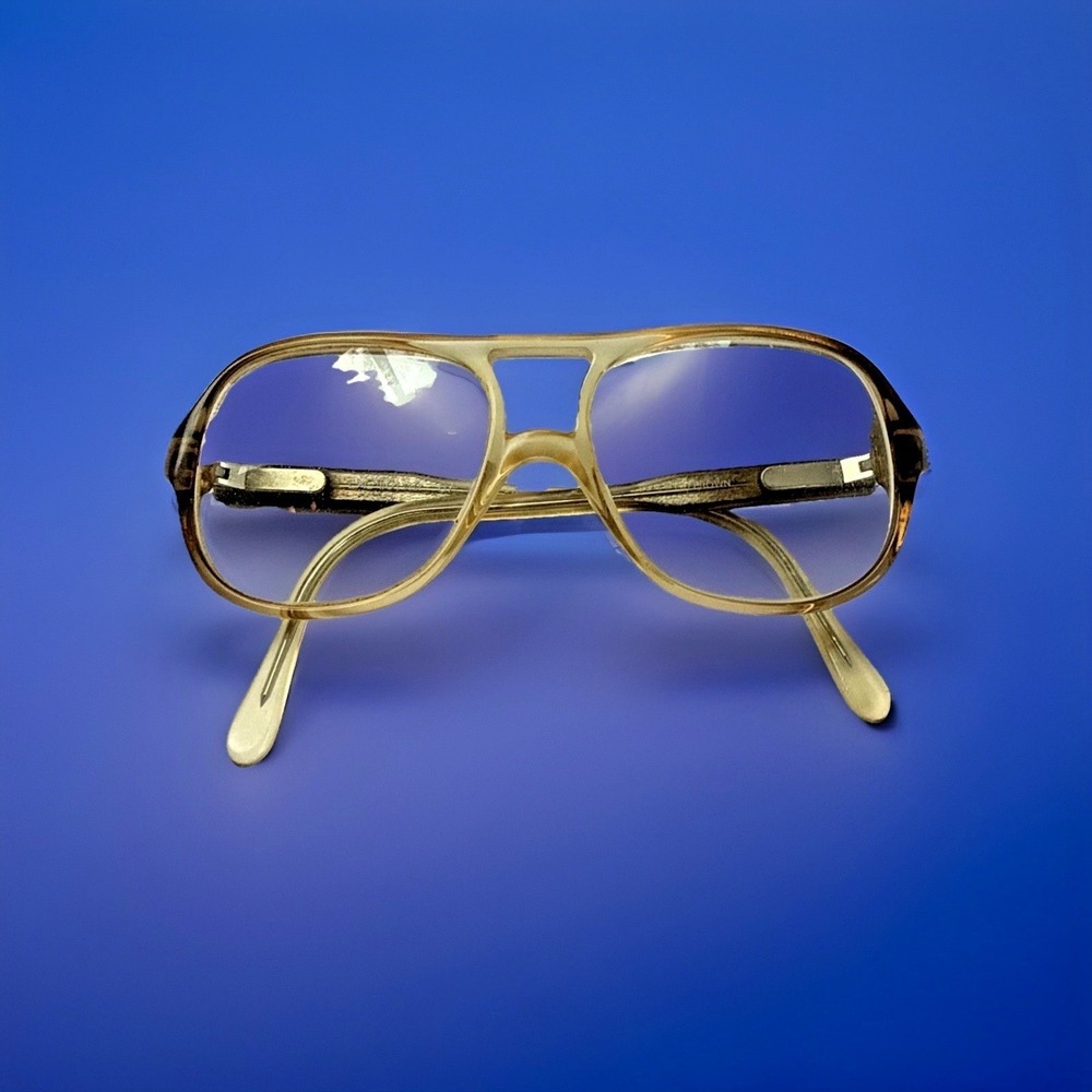 LUXOTTICA 67 AVANT GARDE Junior/Kids Eyeglass FRAMES ONLY-ITALY-Litebrown RARE
